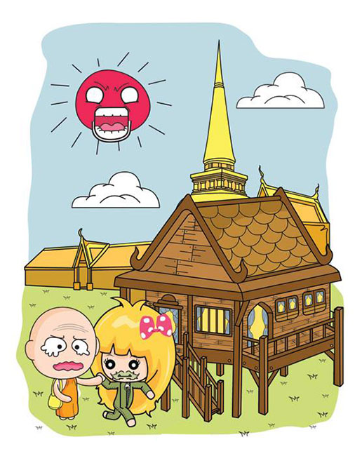 ห้ามนำสิ่งที่อยู่ในวัดมาไว้ในบ้าน