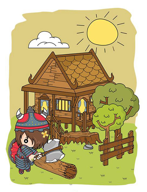 ห้ามปลูกเรือนคร่อมตอ