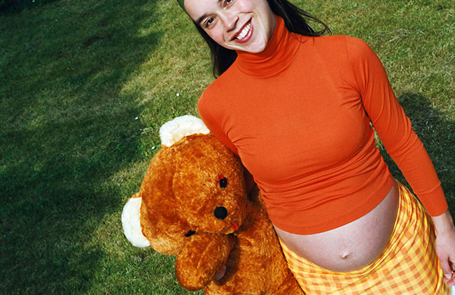 การตั้งครรภ์ที่ยังอยู่ในเดือนที่ 1