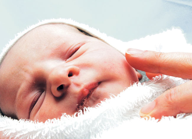 ร่างกายของทารกแรกเกิด