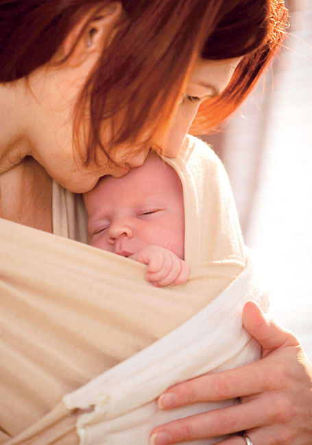 อ้อมกอดแม่ เสื้อกันหนาวที่มีหัวใจ