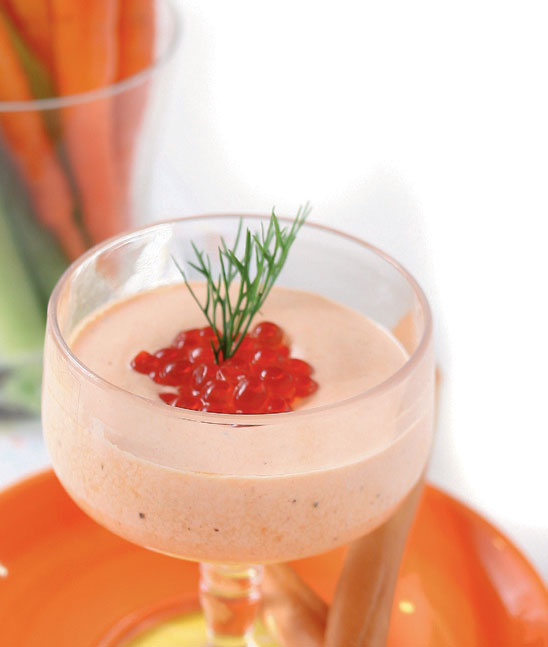 เมนูปลาแซลมอนรมควัน Smoked salmon dip