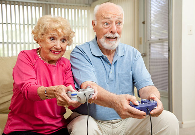 วิดีโอเกมคอมพิวเตอร์ในผู้สูงอายุ ฝึกสมองต้านซึมเศร้า