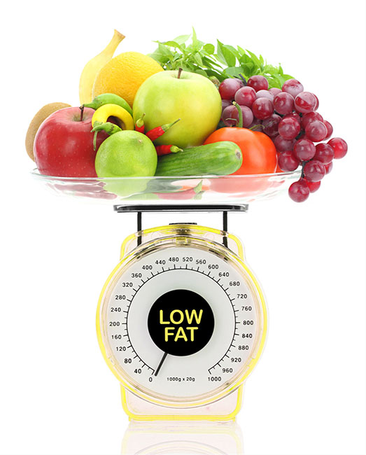 การลดไขมันแบบ Low Fat น้ำหนักยังไม่ลง