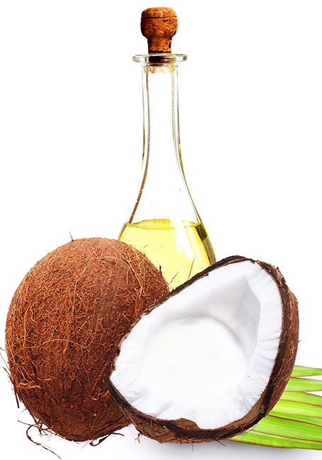 น้ำมันมะพร้าวฆ่าเชื้อเริม