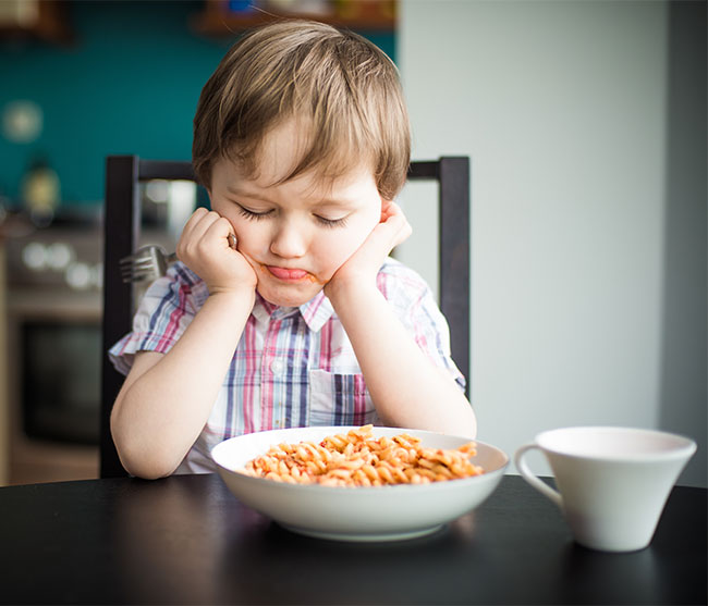 เมื่อลูกเบื่ออาหารทำอย่างไรดี