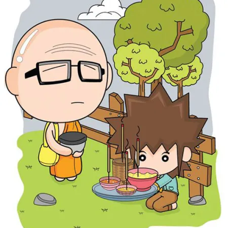 ห้ามนำของไหว้เจ้าของบูชาผีมาใส่บาตร