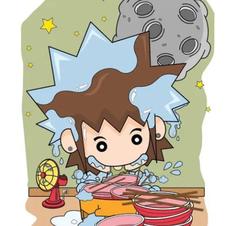 ห้ามล้างถ้วยชามตอนกลางคืน