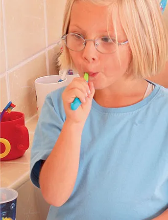 ปฏิบัติการสอนเจ้าจอมซนแปรงฟัน