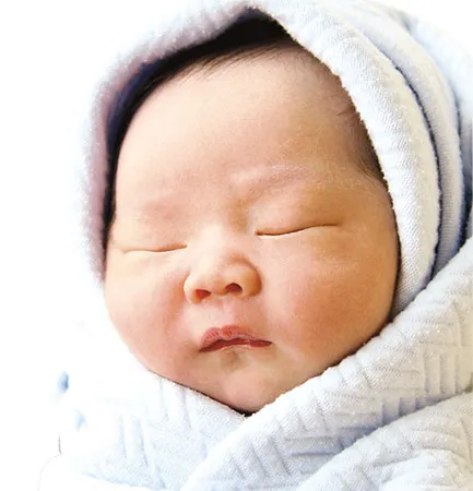 ห่อตัวลูกน้อย (แบบมีหมวก)