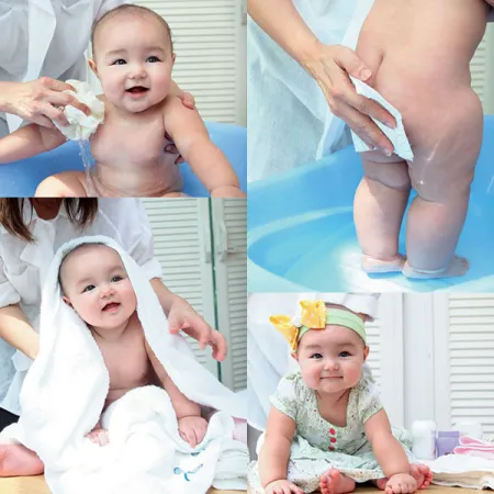 การดูแลผิวกายให้ลูกน้อยในช่วงอากาศร้อนชื้น
