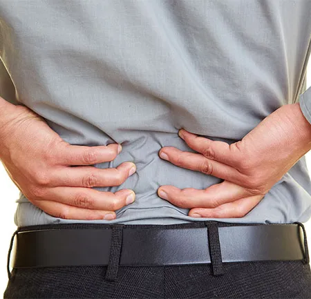 ปวดหลังล่าง หมอนรองกระดูกส่วนล่างบริเวณเอว